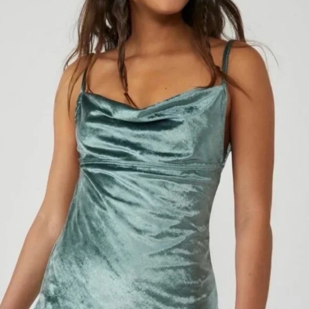 NWT Free People All Night Velvet Tunic